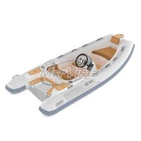 Bateau pneumatique à grande vitesse CE Mer Vista Sport Rib Catamaran 360 Orca Hypalon à coque rigide en aluminium à vendre