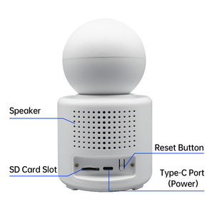 2025 <span class=keywords><strong>2MP</strong></span> CCTV Cámara inalámbrica WiFi Interior Visual 2,4 GHz WiFi Cámara Cámaras de seguridad inalámbricas en línea Envío gratis - Product Image 3