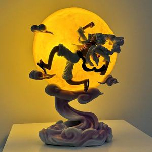 Statuetta di Monkey D. Luffy Nika con Tromba che si Dirette verso la <span class=keywords><strong>Luna</strong></span>, Può Emettere Luce, Oggetto da Collezione <span class=keywords><strong>e</strong></span> Decorazione - Product Image 5