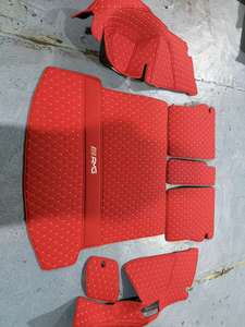2011-2020 para Toyota Land Cruiser <span class=keywords><strong>Prado</strong></span>, alfombrillas de cuero para coche, forro de carga J150, Kits de alfombrillas hechas de Material de látex duradero - Product Image 6