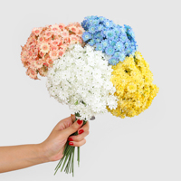Bunga Daisy Sutra Buatan Berkualitas Tinggi, Ukuran Kecil, 33cm, Realistis, untuk Proyek Bunga Komersial, Pesanan Grosir