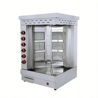 Shawarma Viande Préparation Stand Automatique Cutter Robot Machine Accessoires Plaque Gaz Restaurant Grand Rond Iran Kebab Presse