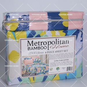 Juego <span class=keywords><strong>de</strong></span> sábanas <span class=keywords><strong>de</strong></span> <span class=keywords><strong>6</strong></span> piezas con estampado Floral <span class=keywords><strong>de</strong></span> estilo americano <span class=keywords><strong>de</strong></span> lujo con estampado <span class=keywords><strong>de</strong></span> microfibra suave para sábanas al por mayor <span class=keywords><strong>2023</strong></span> - Product Image 3