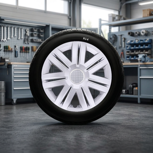 Sks Universal One Size Wheel Cover 14 Inch Unbreakable 4 Pieces No203 2 Year Warranty TR - Product Image 2