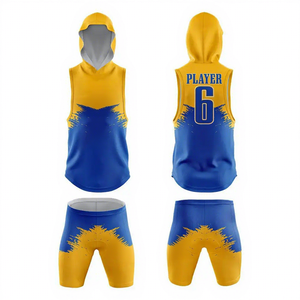 Sublimation à séchage rapide 7v7 drapeau Football uniformes jeunes hommes 100% Polyester conception personnalisée 7on7 ensembles de maillots - Product Image 1