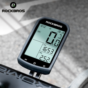 Ordinateur de vélo <span class=keywords><strong>GPS</strong></span> sans fil personnalisé de qualité supérieure avec logo, cadence et grand écran pour vélo de route et VTT - Product Image 1