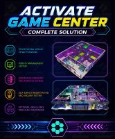 Activer 30x30 cm LED Dance Grid Floor Interactive Light Grid Active Games Laser Game for 'Floor Is Digital Signage Displays