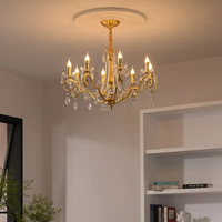 XZ, proyecto de Hotel personalizado, Villa, hogar, salón, sala de estar, hierro, iluminación de cristal de lujo, cadena lineal, lámpara colgante de araña de cristal