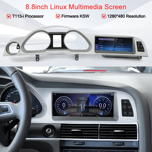 Sistema Linux STWEI de 8.8 pulgadas para Audi A6 C6 2005-2011, reproductor de video para coche, GPS, navegación, pantalla inteligente, Carplay, estilo original del coche - Product Image 4