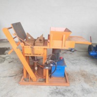 LY4-24 Machine à fabriquer des briques en blocs d'argile manuelle hydraulique semi-automatique économique en Ouganda