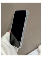 Coque en gaze plume IPhone 17 Air 1716 15 14 Pro Max 13 Pro coque de protection pour téléphone portable Logo personnalisable nouveau produit OEM/ODM