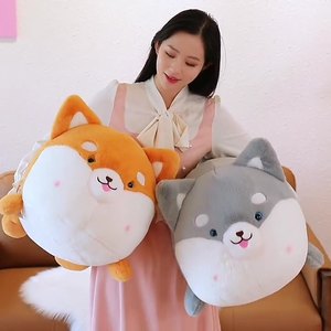 Oreiller en peluche Shiba Inu <span class=keywords><strong>super</strong></span> doux pour chiots et chiens Grand jouet en peluche Husky Animal en peluche - Product Image 2