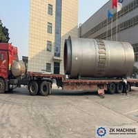 Équipement de calcinage en four rotatif haute température pour usine de traitement du ciment, du chaux et du gypse