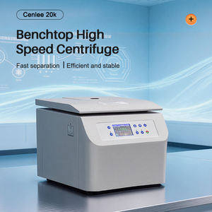 Cenlee 20K Tafelblad Hogesnelheidslaboratorium <span class=keywords><strong>Centrifuge</strong></span> <span class=keywords><strong>20000Rpm</strong></span> Vaste Hoekrotor Met Led/Lcd-Scherm - Product Image 2