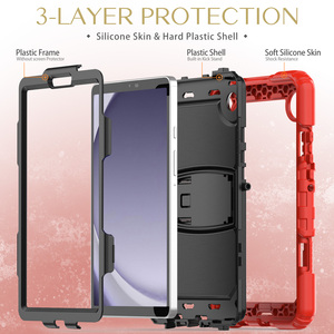 Étui pour tablette Samsung <span class=keywords><strong>Galaxy</strong></span> <span class=keywords><strong>Tab</strong></span> <span class=keywords><strong>A8</strong></span> 10,5 pouces <span class=keywords><strong>SM</strong></span> <span class=keywords><strong>X200</strong></span> X205 2021, antidérapant, texturé, résistant aux chocs, robuste - Product Image 4