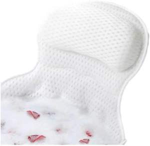 Nueva Almohada de Baño 4D de Malla Transpirable Ecológica con Ventosas Antideslizantes para Bañera (Personalizable) - Product Image 1