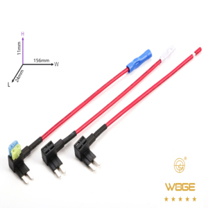 AB09F Wasserdichter Mikro-2-Sicherungshalter 58V Mittelgroßer Standard ATO/ATC Sicherungshalter für Auto und Überwachungskameras - Product Image 1