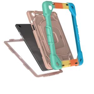 Funda Protectora de Silicona Líquida con Soporte Grande para Tablet Samsung A9 Plus A9+ - Product Image 2