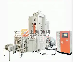 Machine de fabrication de plateaux à emporter en feuille d'aluminium entièrement automatique pour la fabrication de boîtes alimentaires