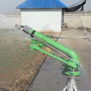 2023 tipo Agrícola Spray Longa Distância 360 Graus Rotativo Para Fazenda Sistema De Irrigação Metal Material Rain Gun Sprinkler