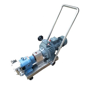 <b>Small</b> Food Grade Stainless Steel Chocolate Honey Transfer Rotary Lobe <b>Pump</b> High Lobe <b>Pump</b> - Product Image 2