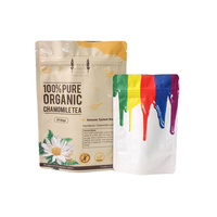 Pochette debout de qualité alimentaire imprimée avec logo personnalisé sacs refermables anti-odeur en mylar de 3.5g pour emballage alimentaire de collations gommeuses