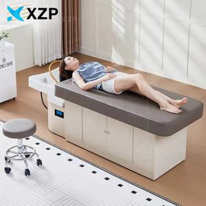 Fauteuil de lavage et de massage multifonctionnel de luxe pour salon de coiffure, lit de shampoing pour thérapie capillaire en <span class=keywords><strong>spa</strong></span> - Product Image 3