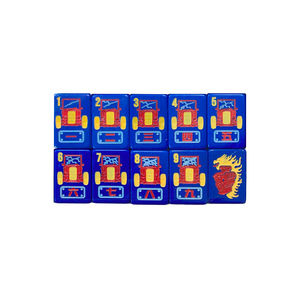 NYC CITY SERIES Fichas de Mahjong Acrílicas Modernas, Talladas por Ambos Lados, Pulimentadas, Plegables, con Patas, Edición Premium Personalizada (de Fábrica) - Product Image 2