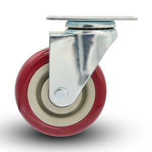 निर्माता प्रत्यक्ष बिक्री 3 "4" इंच स्क्रू औद्योगिक कैस्टर सार्वभौमिक व्हील ब्रेक ट्रॉली रैक मास्क मशीन व्हील - Product Image 2