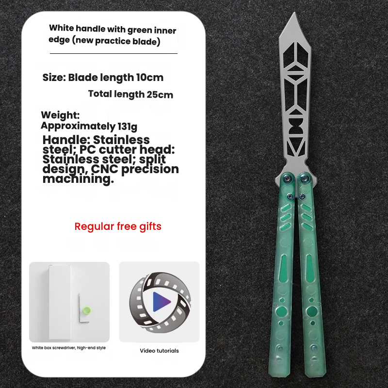 Rep sablier vert transparent