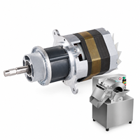 Gearbox & Motor Pemotong Sayuran Komersial |   Rasio Reducer Gear Khusus 1:60 untuk Mesin Pemotong Sayuran |   Produsen OEM