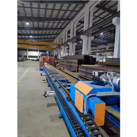 Máquina de corte CNC para biselado/ranurado, haz en H, perfil de acero, Plasma Flame, China
