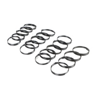Anneau torique de clé en métal rond en acier inoxydable spiralé personnalisé Type de produit Ressort circulaire hélicoïdal Ressorts personnalisables