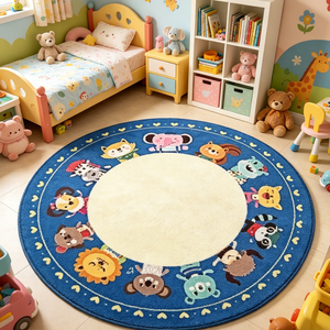 <span class=keywords><strong>Tapis</strong></span> rond pour enfants, style tie-dye abstrait, haute qualité, doux, pour salle <span class=keywords><strong>de</strong></span> jeux, <span class=keywords><strong>tapis</strong></span> <span class=keywords><strong>de</strong></span> <span class=keywords><strong>sol</strong></span> pour la maison - Product Image 1