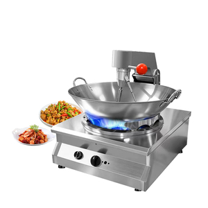 Máquina de Cocina Inteligente para Restaurantes, Robot de Cocina con Agitación Automática, Wok para Saltear, Cocina Rotatoria IT-MSFM-R - Product Image 4