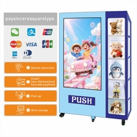 Distributeur automatique de snacks et de boissons le plus populaire Grande capacité Gestion basée sur le cloud Surveillance à distance 5G/Wi-Fi