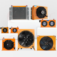 Refroidisseur d'huile à air, refroidissement du broche, boîtier en fonte, haut débit, ventilateur 380V, robuste, haute performance, haute qualité, durable