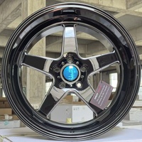 Velg Roda 18 Inch 5 Lubang Pcd1143 105Jj Deep Dish, Bahan Aluminium Alloy Heavy Duty Untuk Ford Explorer Volvo Jeep Wrangler Infinity