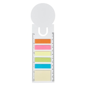 Custom Logo Printed Cardboard <b>Bookmark</b> Ruler Sticky Note Pad 5 Color Page Flags for Business Conference Giveaways - Product Image 6