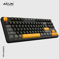 Keyboard Gaming KTL GX9687WR Turbo All-Aluminum Magnetic Switch RT 87 Tombol, Respon 8K, Dapat Disesuaikan, Hot-Swappable