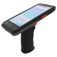 CARIBE-Terminal PDA portátil, dispositivo PDA con asa, Android 2D, código QR, escáner de código de barras, Wifi, 4G, colector de datos portátil, dispositivo PDA con asa, 2, 2, 2, 2