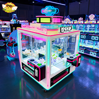 Pour Projets d'Aménagement de Centres de Jeux et Zones de Jeux Intérieures : Mini-Arcade Métallique Multi-Postes – Garantie 1 An