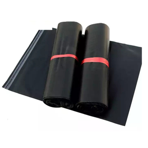 ถุงพลาสติกสีดำ HDPE LDPE รีไซเคิล พิมพ์ลายตามสั่ง พร้อมเทปปิดผนึกแบบลอกได้ สำหรับการจัดส่งและส่งไปรษณีย์ - Product Image 6