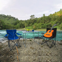 Fauteuil pliable adapté pour les voyages en plein air Camping Pêche Plage Chaise pliante portable