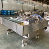 Machine à emballer sous vide automatique Dz 500 café riz maïs ensilage poulet viande scellant
