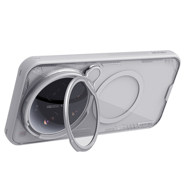 Nillkin Iceblade CamProp Case with Transparent Camera Cover and Kickstand High End Phone Case for Xiaomi 17 Ultra