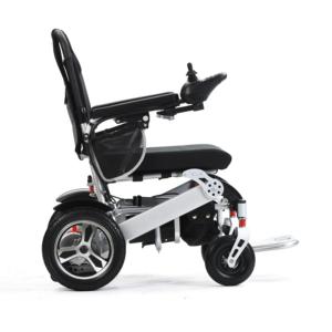 Fauteuil roulant électrique pliable automatique à batterie au lithium pour personnes handicapées, prix de gros, vente chaude - Product Image 1