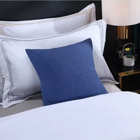Offre Hôtelière Luxe Sur Mesure Chemin de Lit Élégant Couvre-lit Accompagné d'Oreillers Ensemble de Literie pour Hôtels