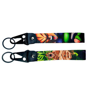 160 Diseños de Lanyards de Anime, Poliéster, Gancho de Águila, Logotipo Personalizado, Impresión Digital a 4 Colores, Accesorios para Motocicleta, China - Product Image 3