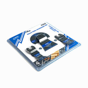 Ensemble de lames professionnelles multifonctionnelles 4 pièces personnalisées HCS/BIM, lames de scie oscillante multi-outils de type fléchette BIM, kit de lames professionnelles - Product Image 4